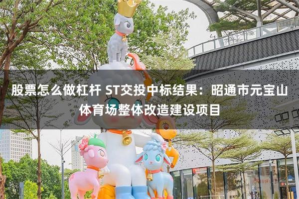 股票怎么做杠杆 ST交投中标结果：昭通市元宝山体育场整体改造建设项目