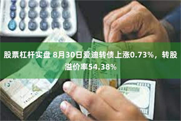 股票杠杆实盘 8月30日爱迪转债上涨0.73%，转股溢价率54.38%